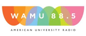 WAMU 88.5 American University Radio WAMU American University Radio logo